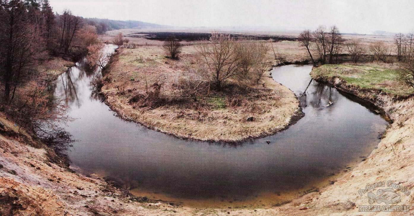 поворот реки