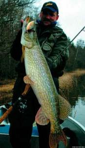 Большая щука <b>на</b> приманки Salmo